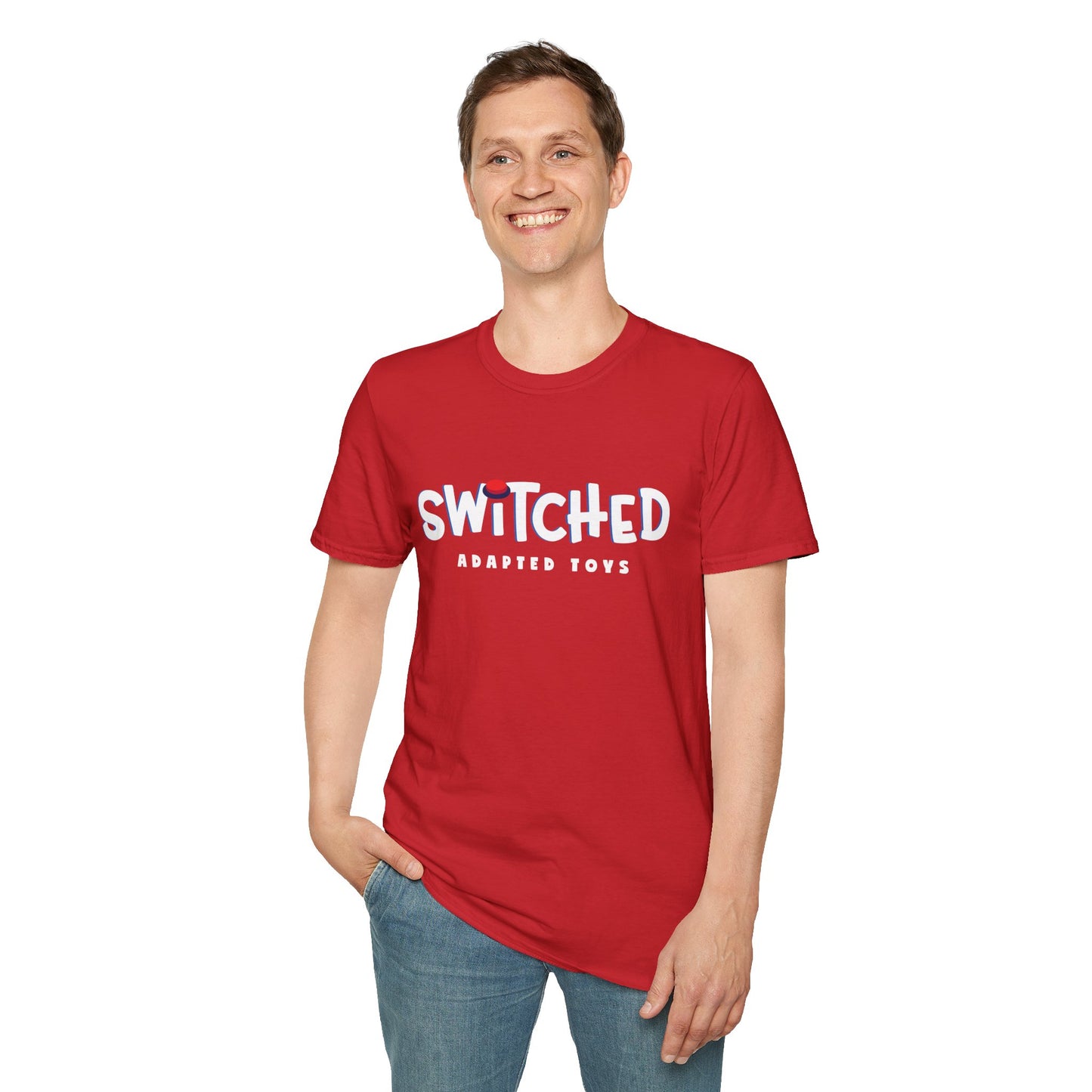 Switched Adapted Toys - Unisex Softstyle T-Shirt